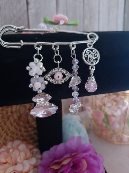Broche Douceur Cristal