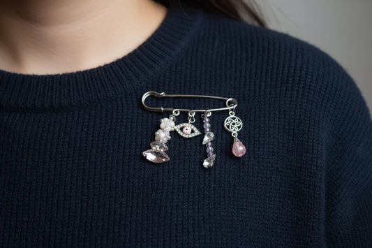 Broche Douceur Cristal