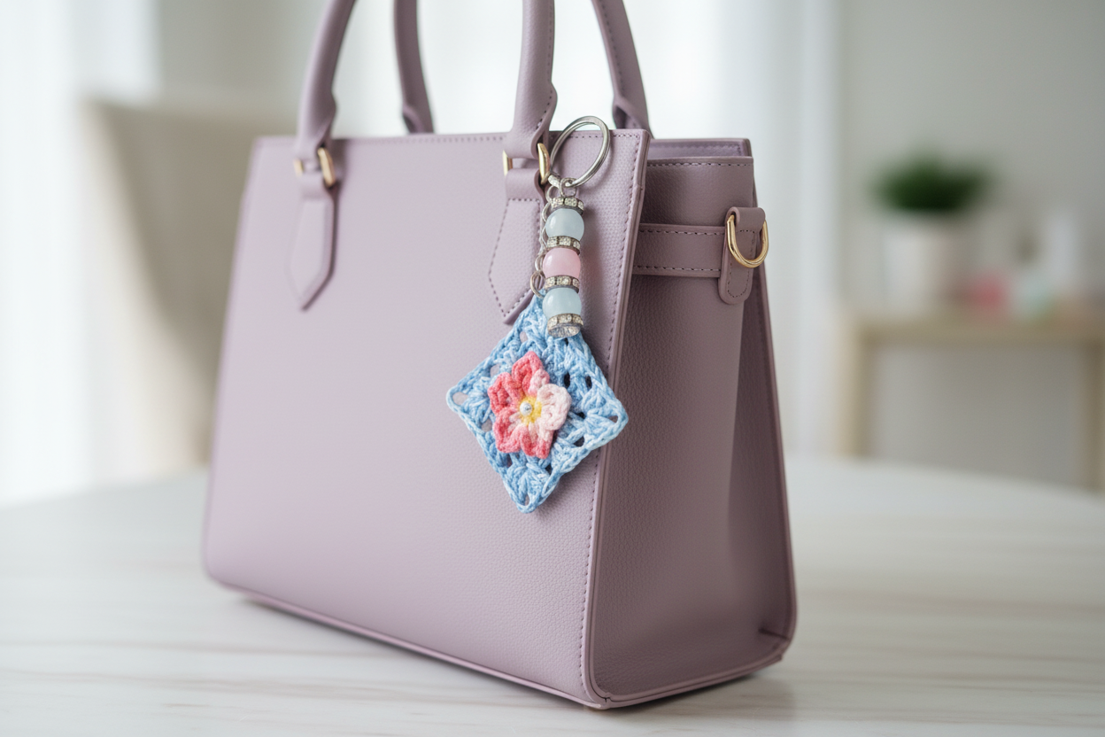Porte-clé sur sac